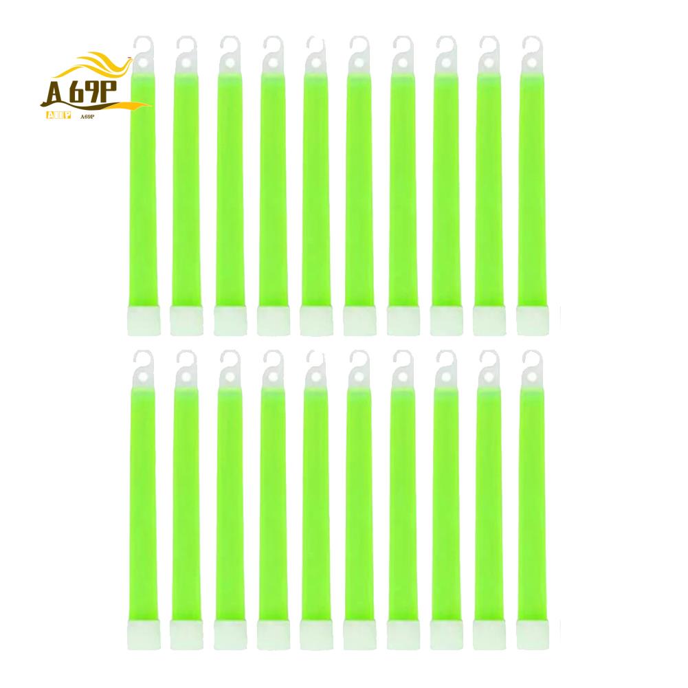 Glow Sticks Survival - A69P-10Pcs Kit di sopravvivenza con bastoncini