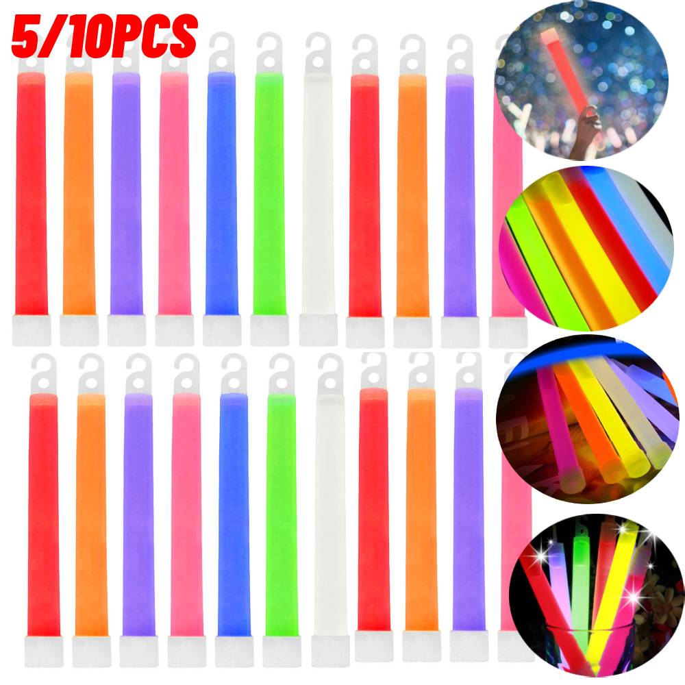 Glow Sticks Survival - 5/10 pz sopravvivenza militare bagliore luce