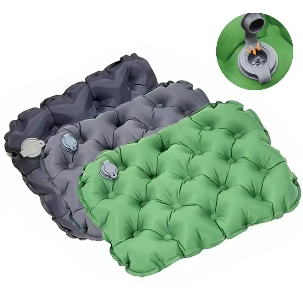 Outdoor Camping Rug - Cuscino Gonfiabile Portatile per Seduta, Materassino