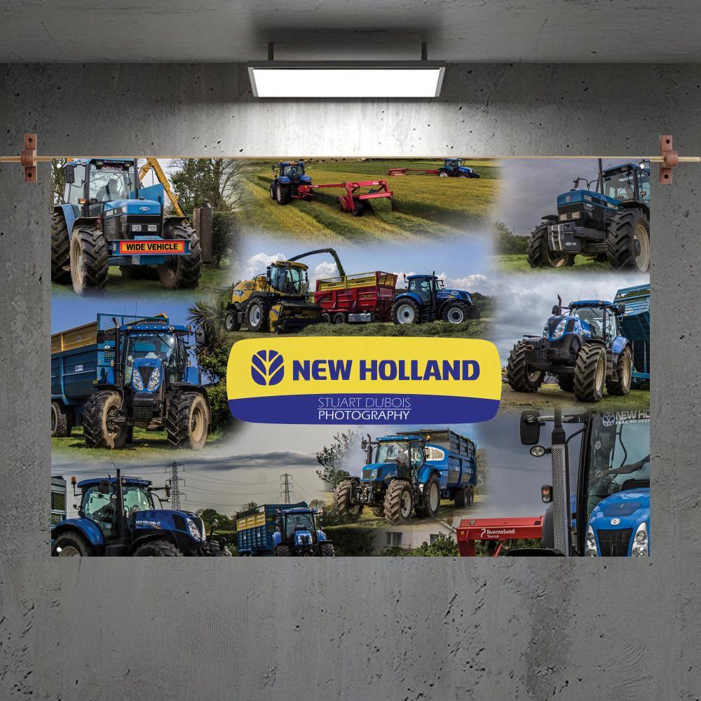 Outdoor Camping Holland - Nuove Bandiere con Logo H-HollandS Personalizzate
