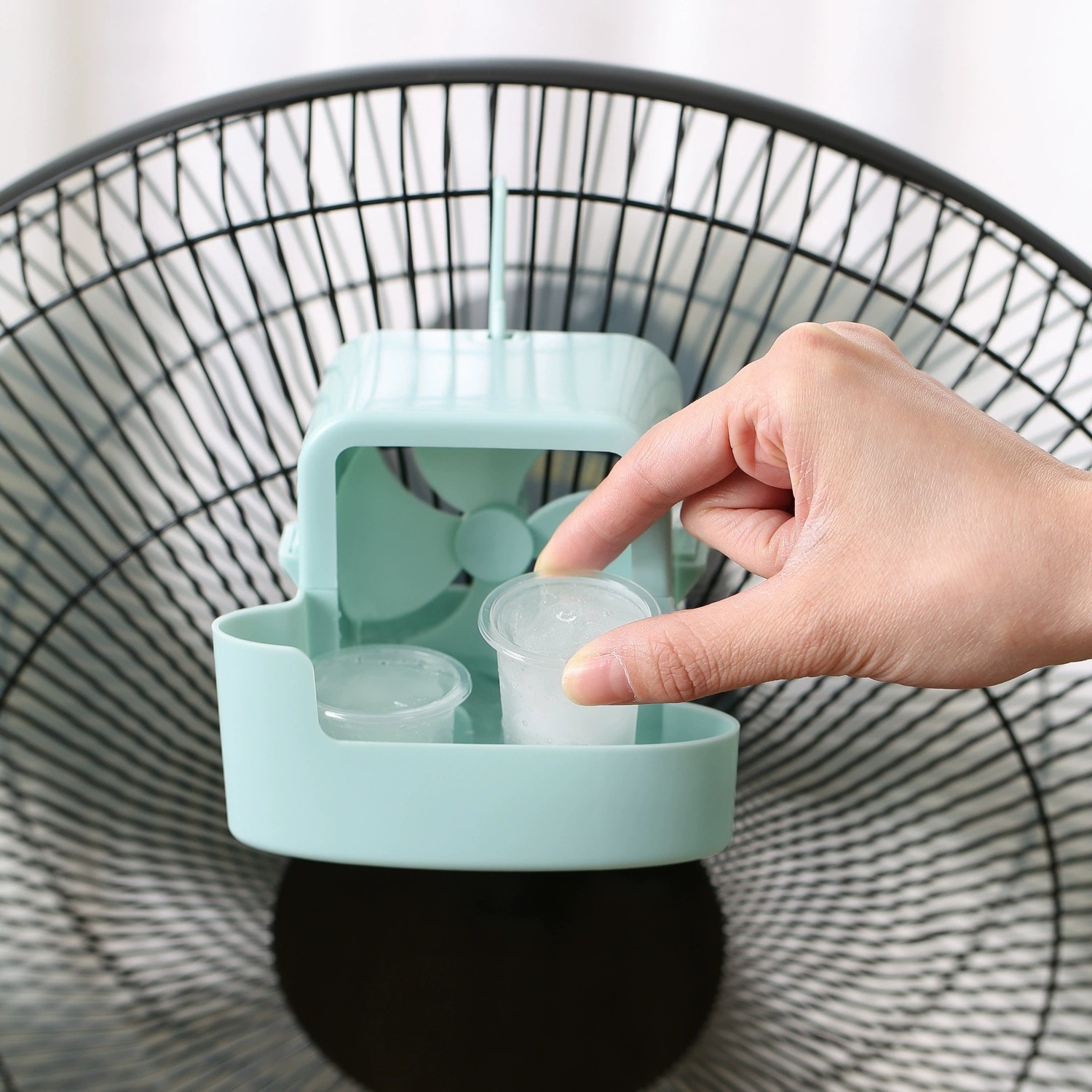 Outdoor Camping Air Conditioner - Ventilatore Rinfrescante Portatile con Clip, Raffrescatore