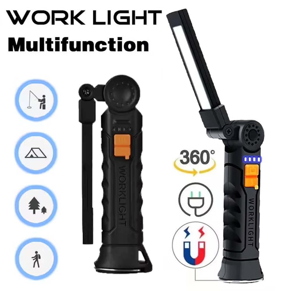Outdoor Camping Lampe - Torcia portatile a LED COB Torcia