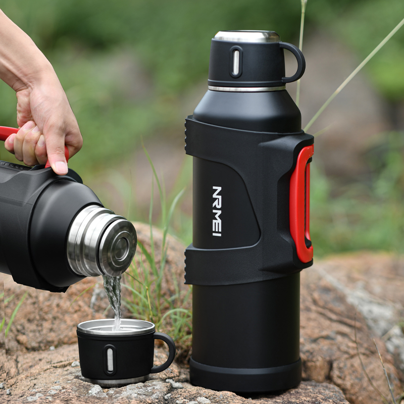 Outdoor Camping Water Jug - Brocca isolata in acciaio inossidabile con