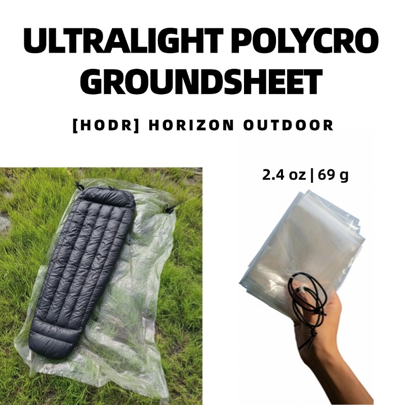 Ultralight Ground Sheet - [HODR GEAR] Telo di Base Ultraleggero