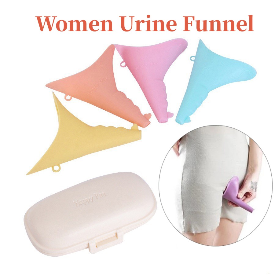 Outdoor Camping Urinal - Silicone donne orinatoio viaggio all'aperto campeggio