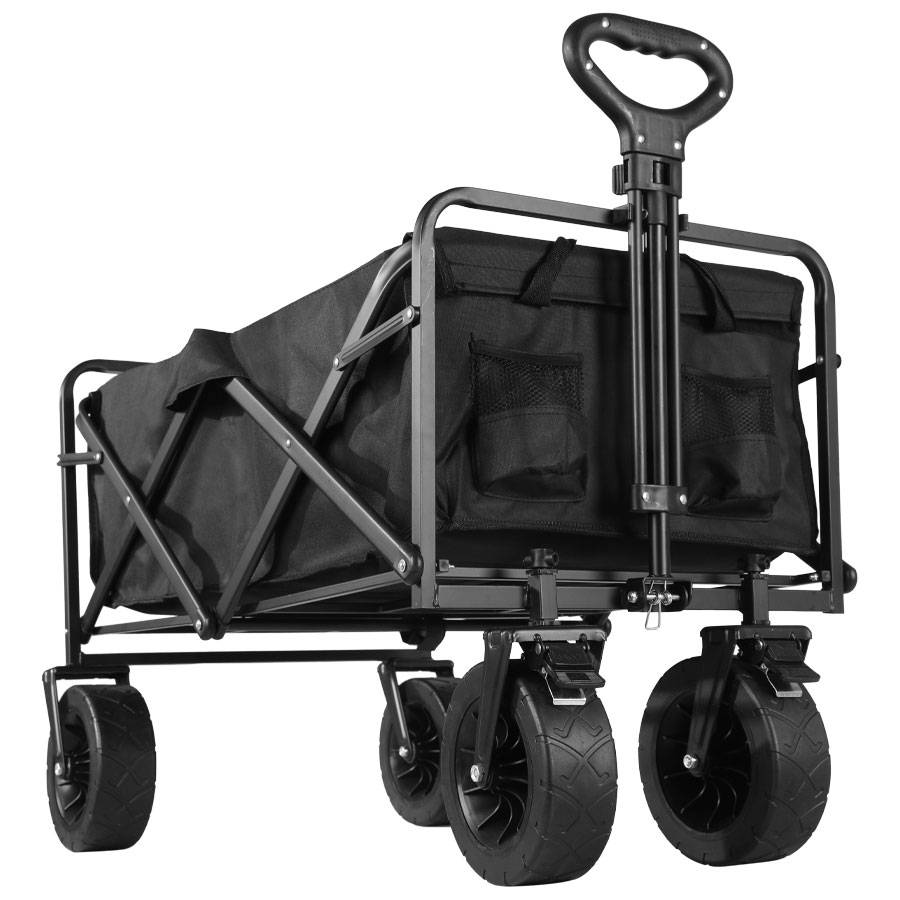 Outdoor Camping Trolley - Carrello pieghevole per carichi pesanti, ad
