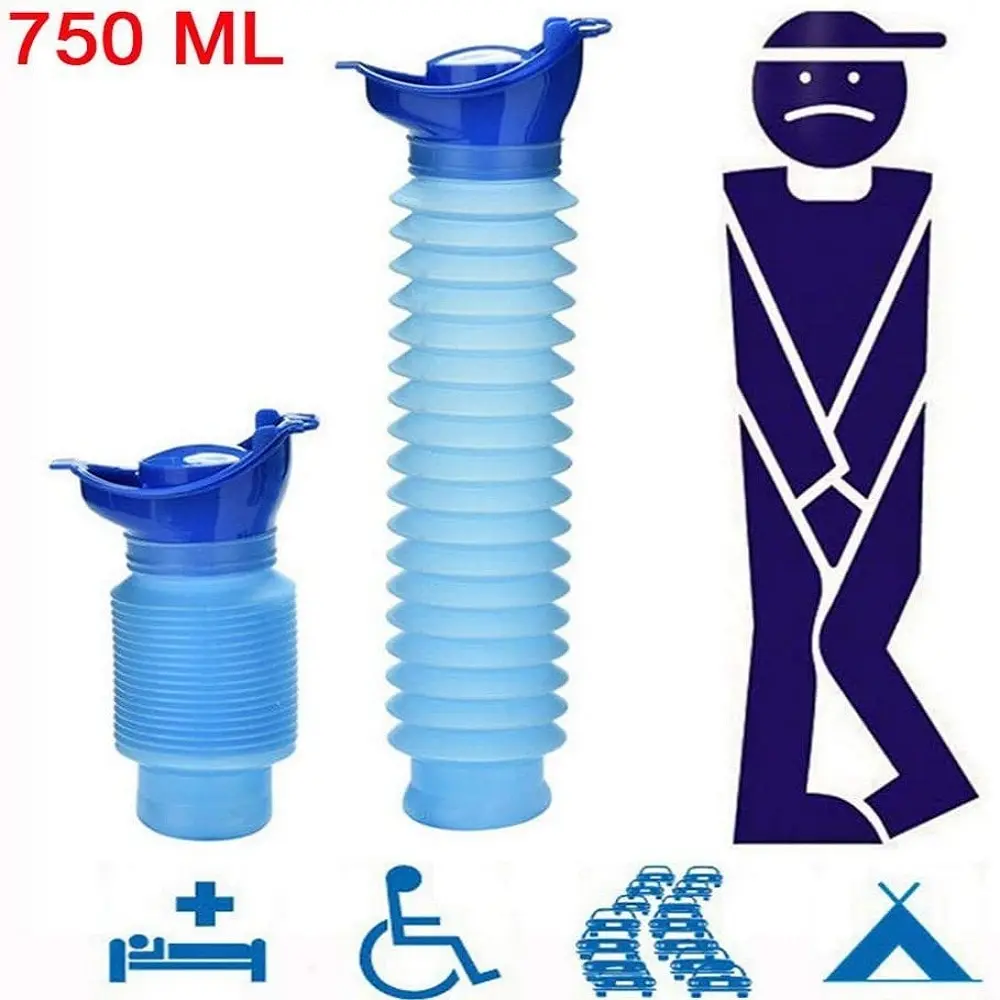 Outdoor Camping Urinal - 750ml Orinatoio per auto portatile da