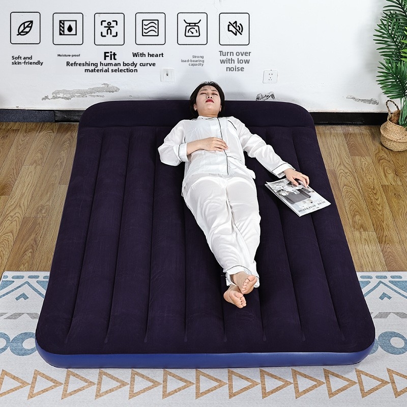 Outdoor Camping Rug - Tryhomy Materasso Gonfiabile Doppio per Campeggio,