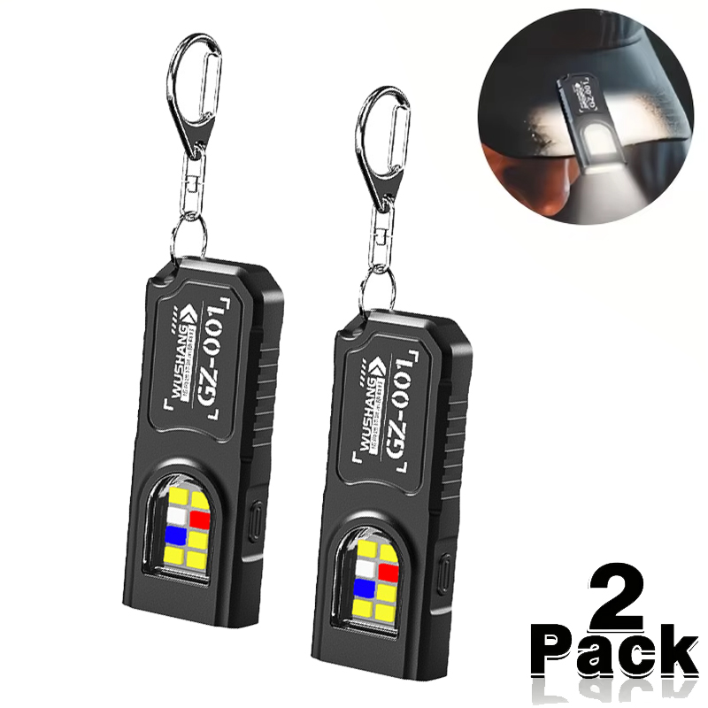 Outdoor Camping Lampe - Torcia portachiavi multifunzionale Mini COB LED