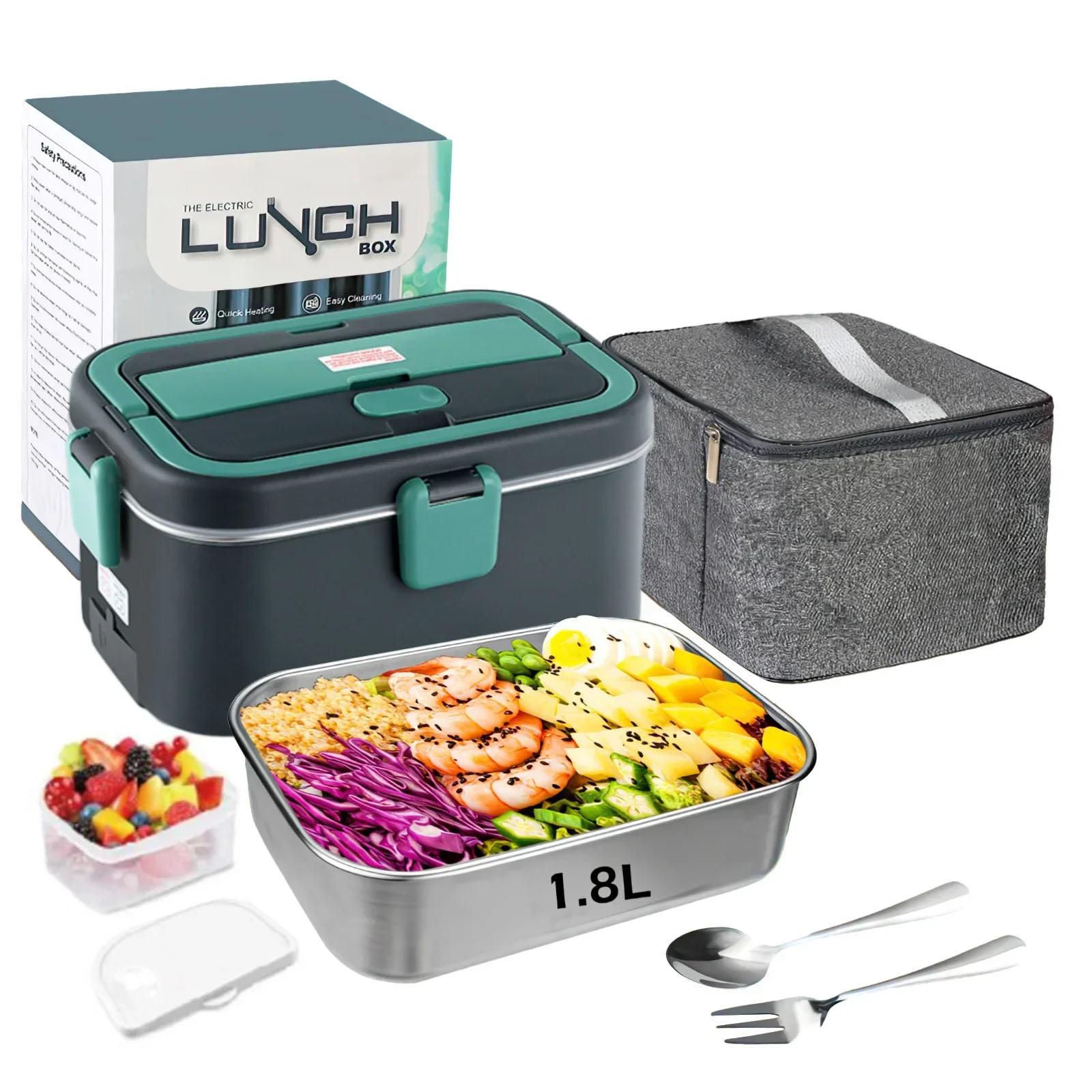 Outdoor Camping Food - Scatola per il pranzo elettrica Scaldavivande