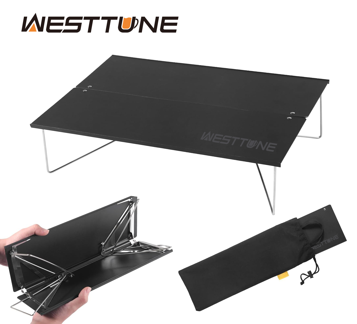 Outdoor Camping House - WESTTUNE Mini tavolo da campeggio compatto