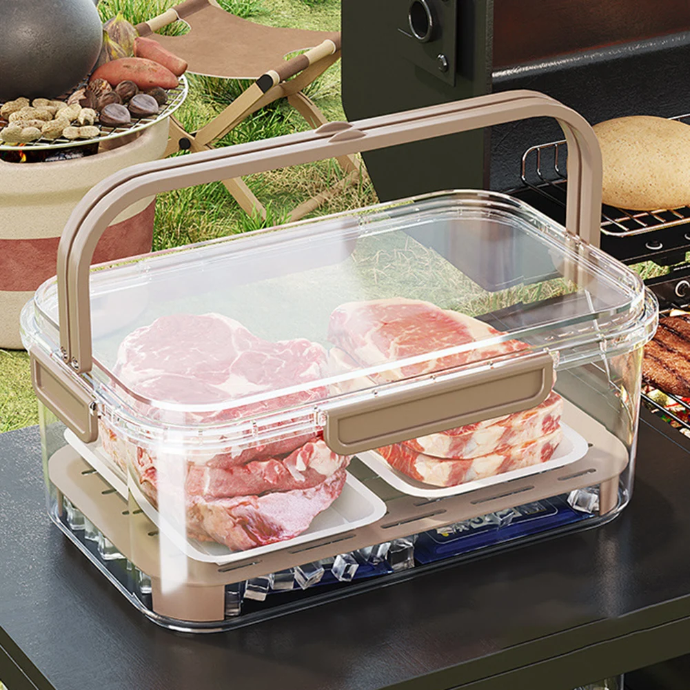 Outdoor Camping Food - Contenitore portatile per la conservazione degli