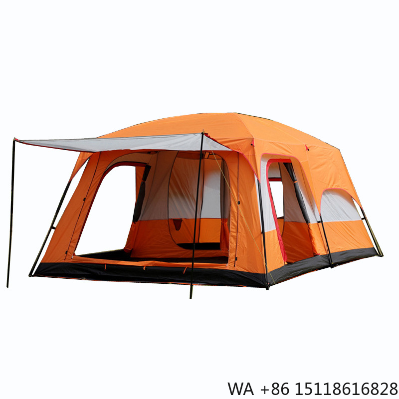 Outdoor Camping Tent Waterproof - Tenda da Campeggio con Due Camere
