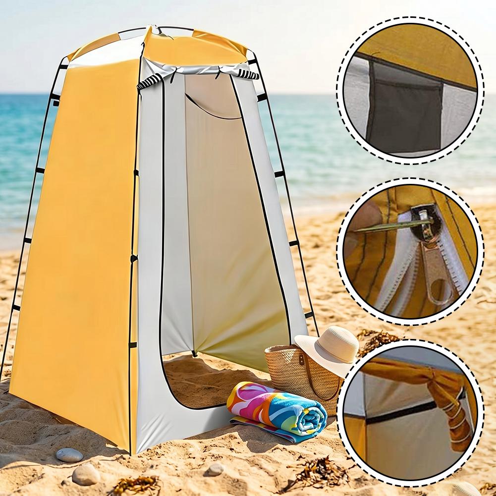 Outdoor Camping Toilet Tent - Tenda Doccia Portatile a Doppio Strato