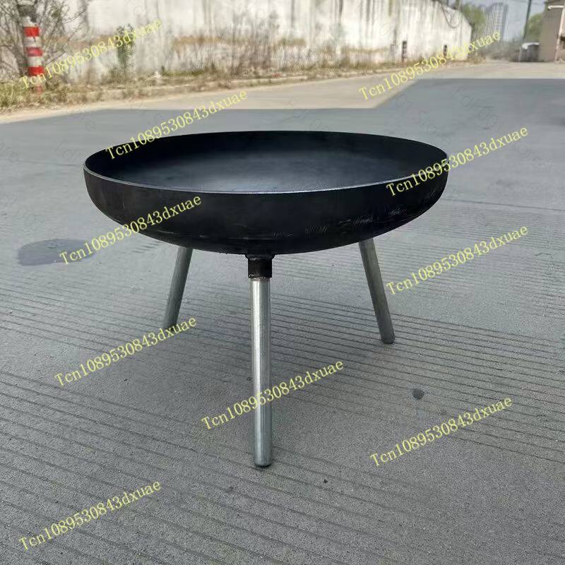 Outdoor Camping Fire Pit - Braciere in Ghisa da 80cm per