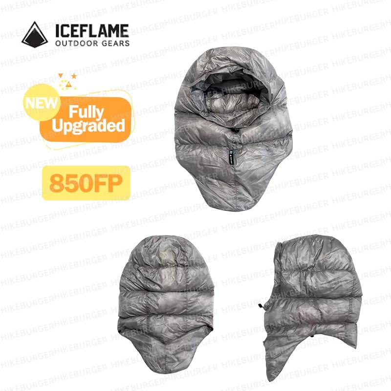 Ultralight Ground Sheet - Piumino ICE FLAME da campeggio all'aperto