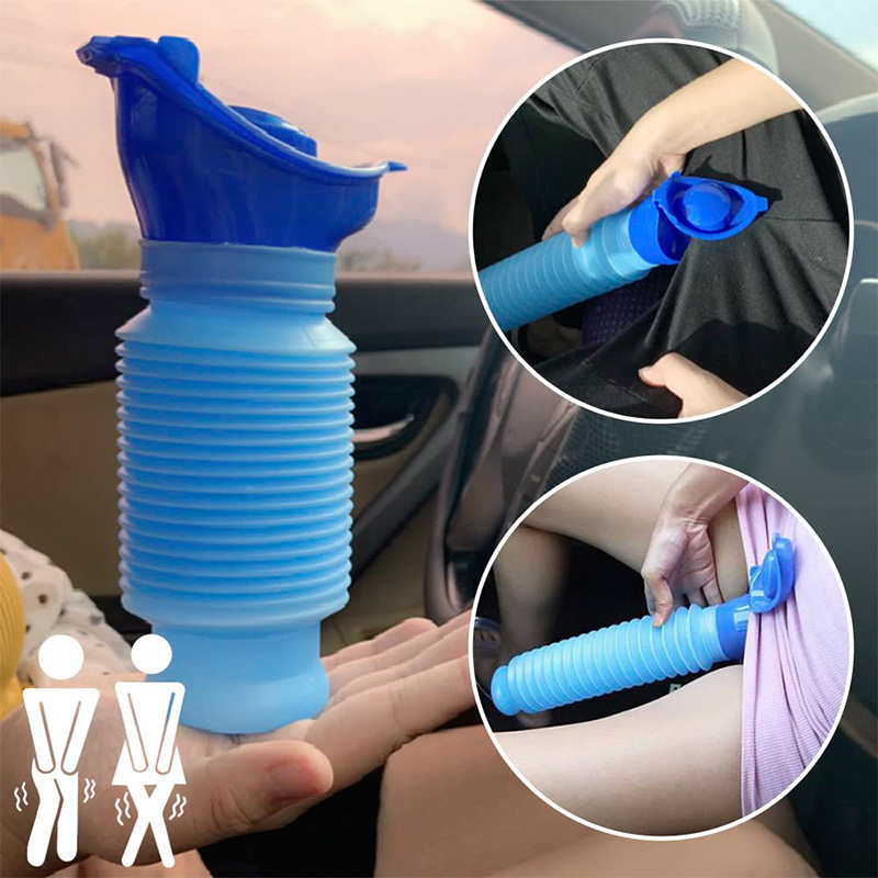 Outdoor Camping Urinal - 750ml Orinatoio per adulti portatile da