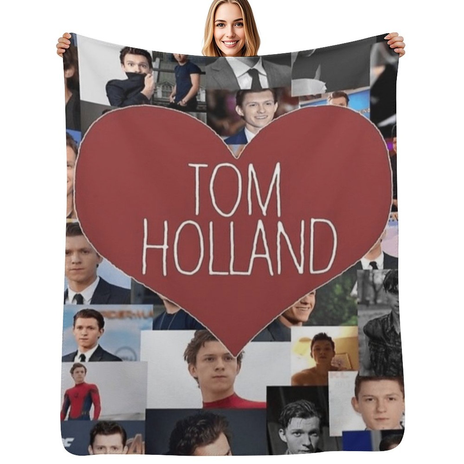Outdoor Camping Holland - Tom Holland Blanketstickers Coperta morbida da