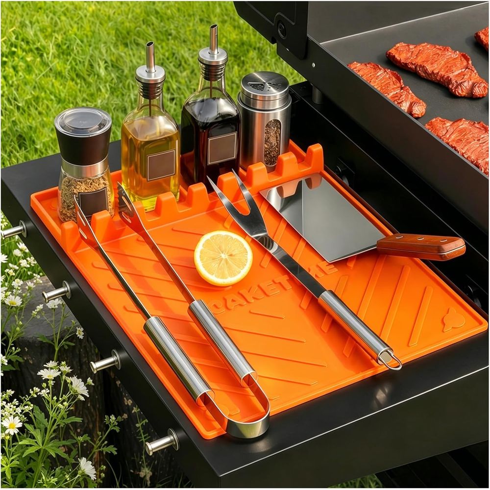 Outdoor Camping Bbq - Tappetini in Silicone per Griglia o