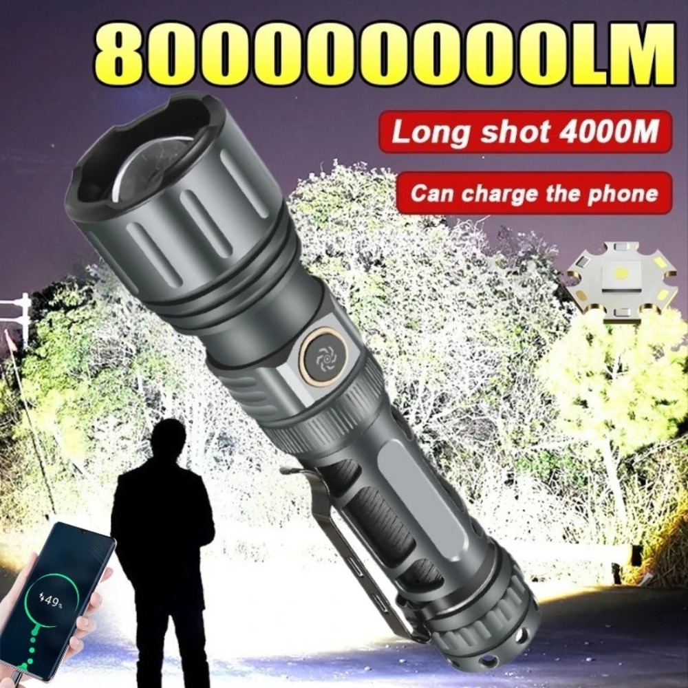 Outdoor Camping Lantern - Torcia Super Luminosa Portatile Ricaricabile, Lampada