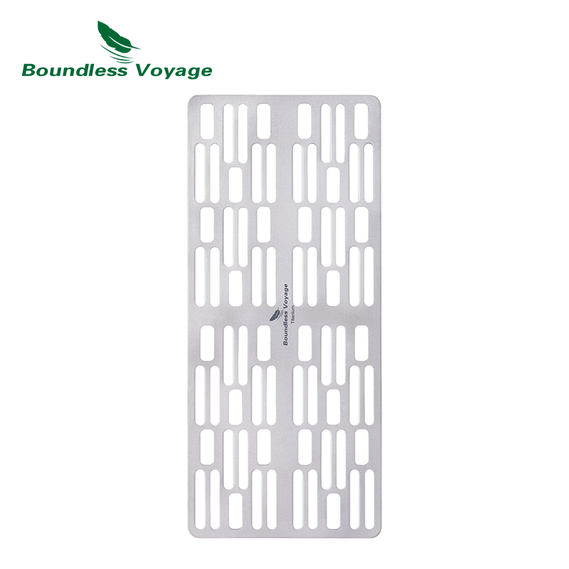 Outdoor Camping Cooking Equipment - Boundeless Voyage Outdoor Camping Titanio Carbone