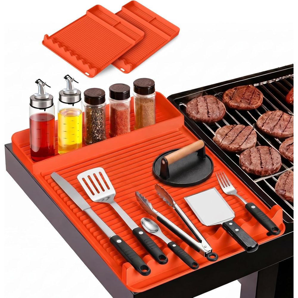 Outdoor Camping Bbq - Tappetino in Silicone Resistente al Calore