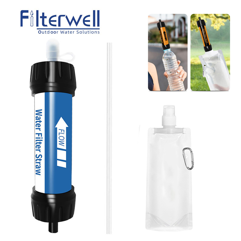 Outdoor Camping Water Filter - Filterwell Mini escursionismo filtro per l'acqua