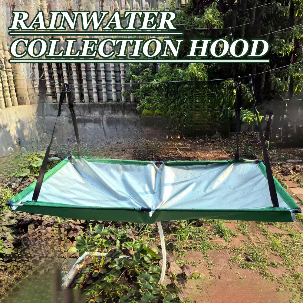 Outdoor Camping Water Filter - Raccoglitore d'acqua piovana per giardino, telo