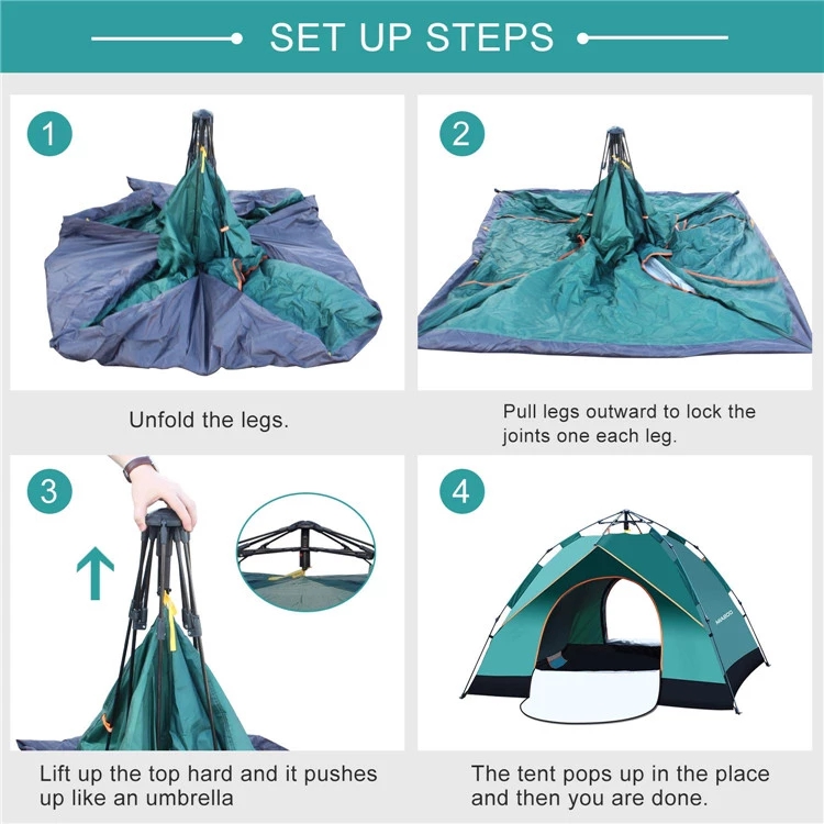 Tenda da Campeggio Automatica  - Outdoor Camping Tent Waterproof recensione e prezzo