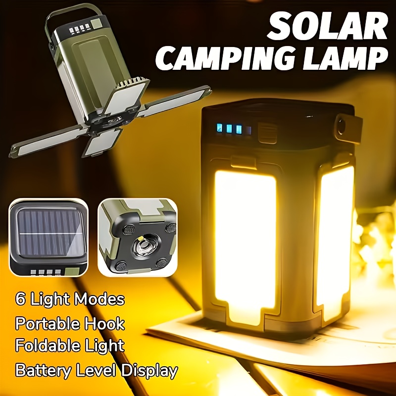 Lampada Solare Portatile da Ca - Outdoor Camping Lampe recensione e prezzo
