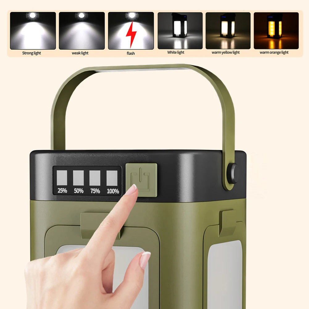 Lampada Solare Portatile da Ca - Outdoor Camping Lampe recensione e prezzo