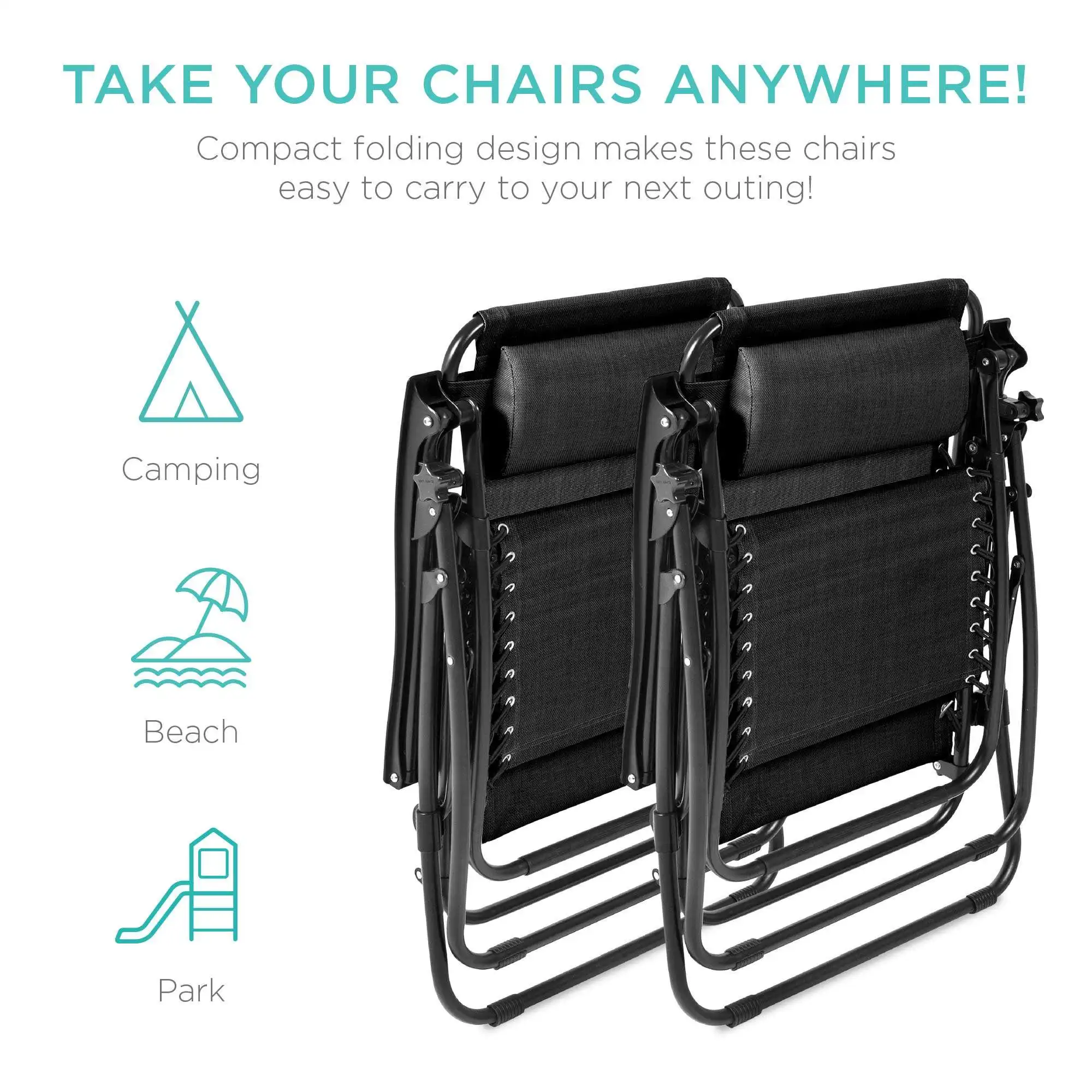 Sdraio da Campeggio e Spiaggia - Outdoor Camping Chairs recensione e prezzo