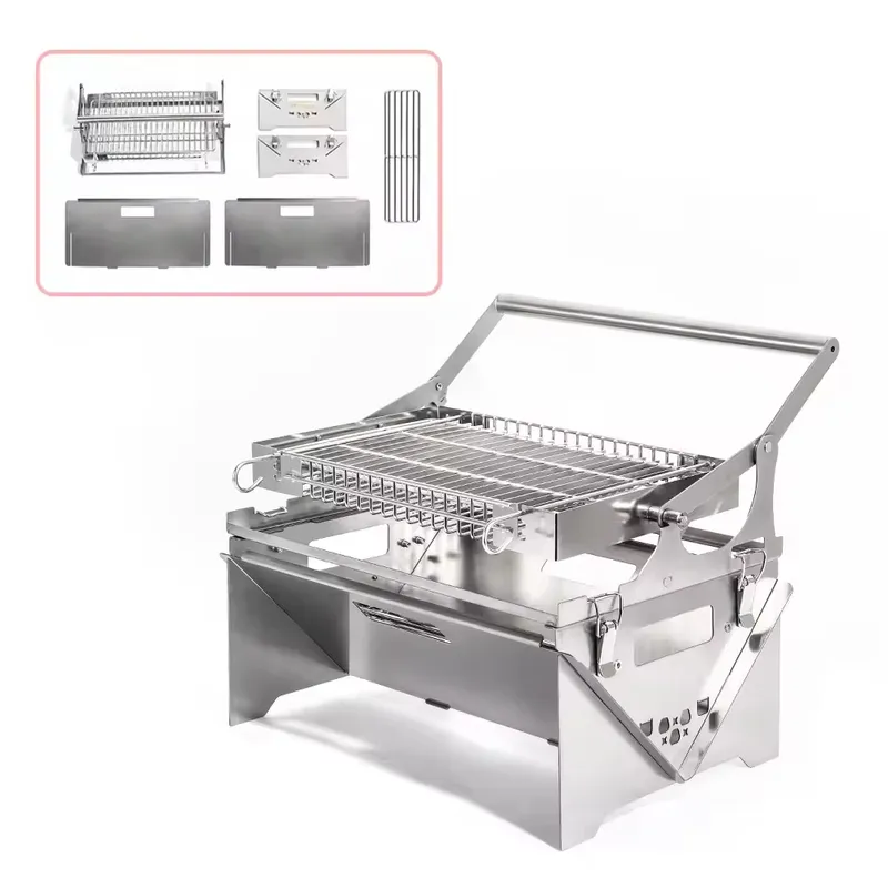 Griglia Portatile Pieghevole P - Outdoor Camping Fire Pit recensione e prezzo