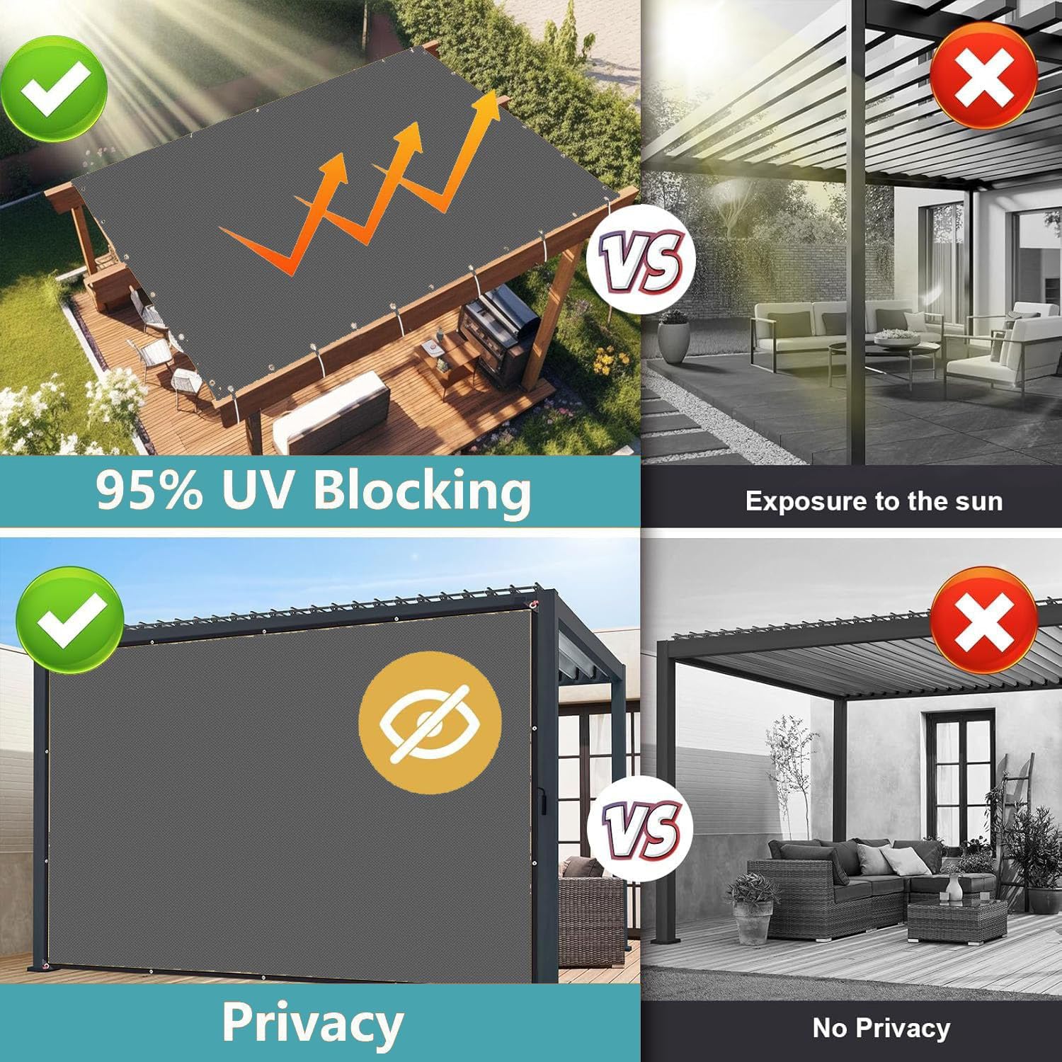 Telo Ombreggiante Impermeabile - Outdoor Camping House recensione e prezzo