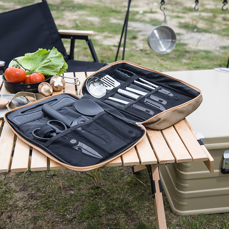 Set da Cucina da Campeggio 8 P - Outdoor Camping Cooking Equipment recensione e prezzo