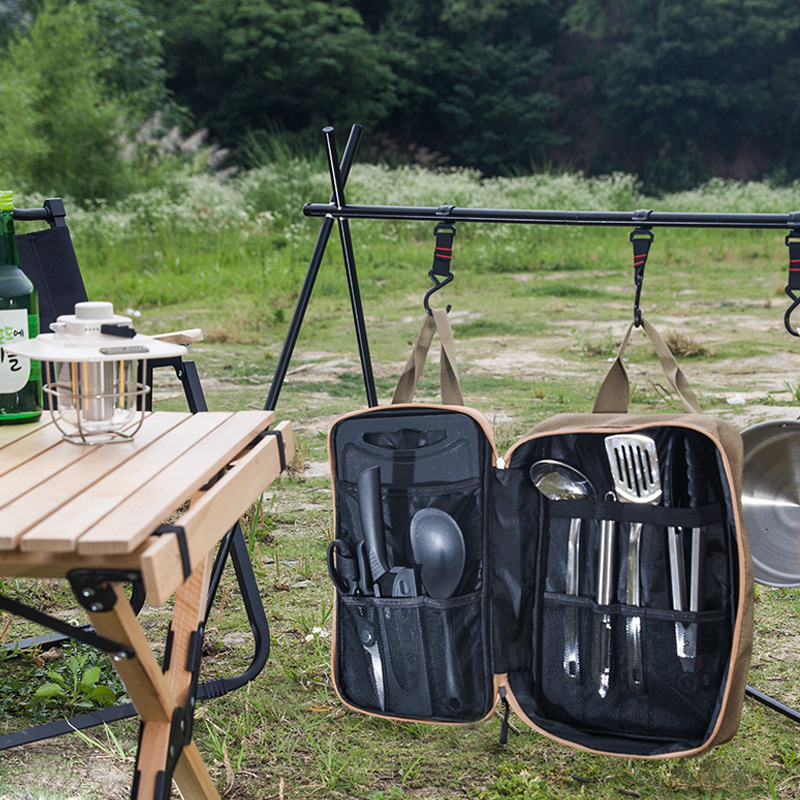 Set da Cucina da Campeggio 8 P - Outdoor Camping Cooking Equipment recensione e prezzo