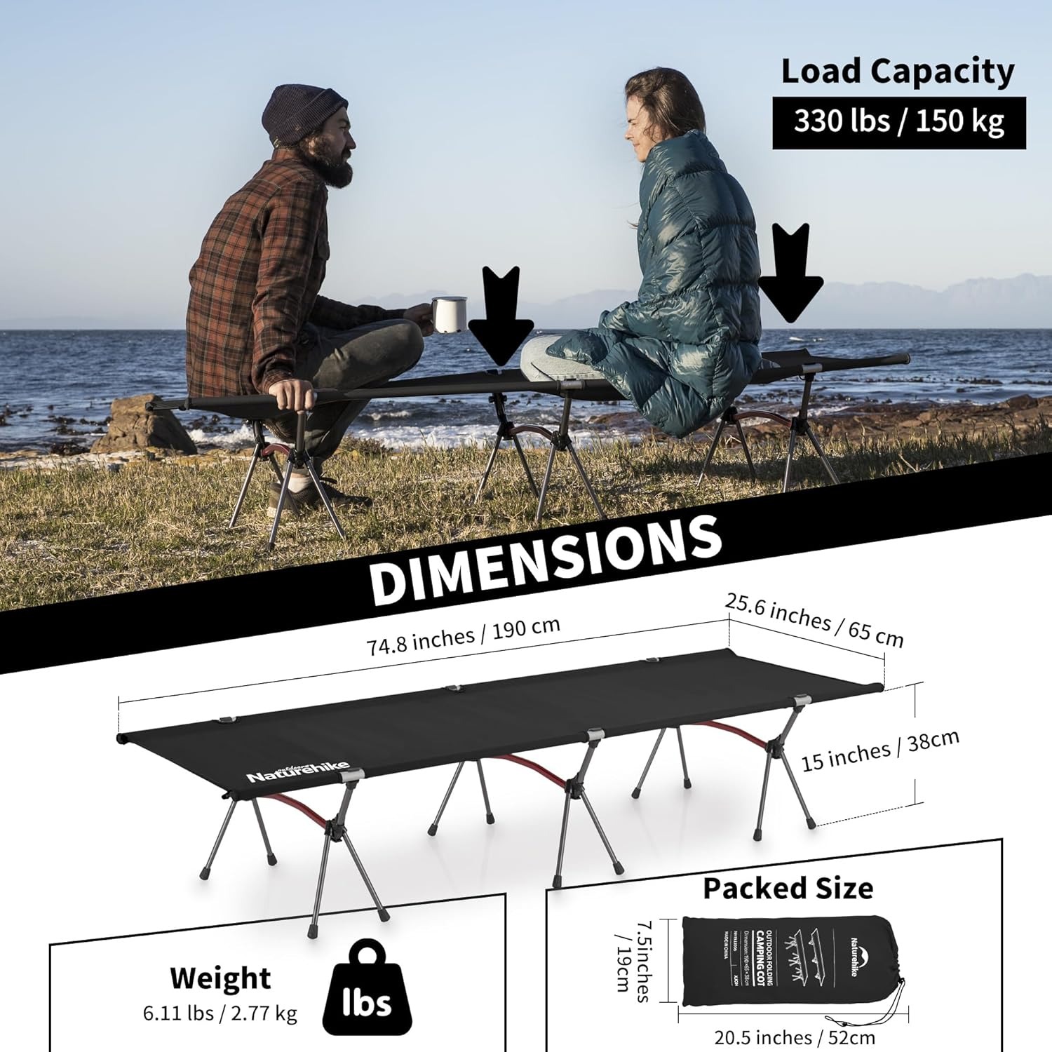 Lettino da campeggio pieghevol - Ultralight Ground Sheet recensione e prezzo