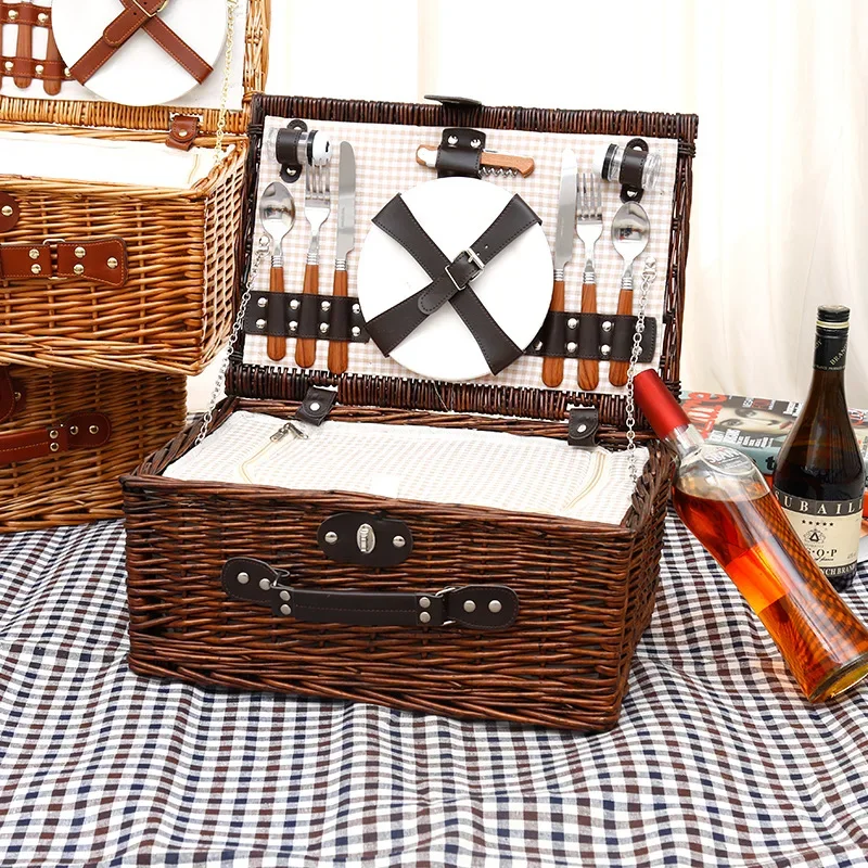 Cesto da Picnic per Famiglie,  - Outdoor Camping Food recensione e prezzo