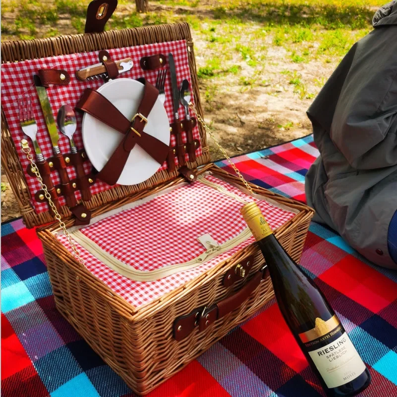 Cesto da Picnic per Famiglie,  - Outdoor Camping Food recensione e prezzo