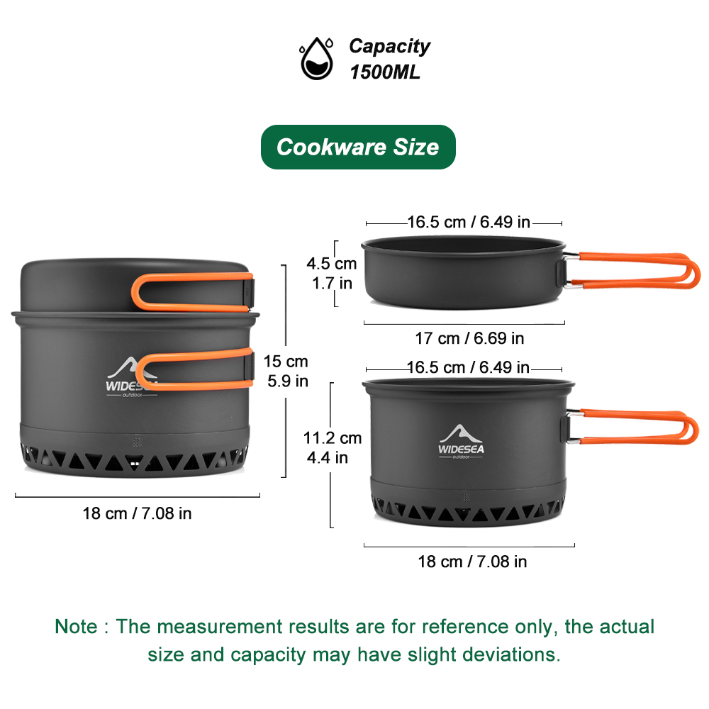 Stoviglie da campeggio Set di  - Outdoor Camping Cooking Equipment recensione e prezzo