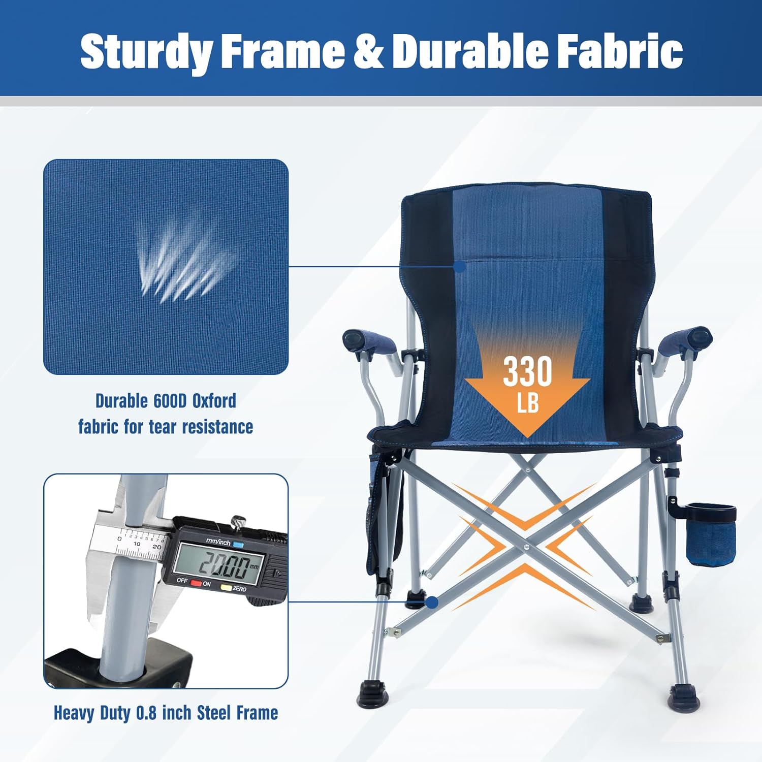 Sedia da Campeggio Pieghevole  - Outdoor Camping Chairs recensione e prezzo