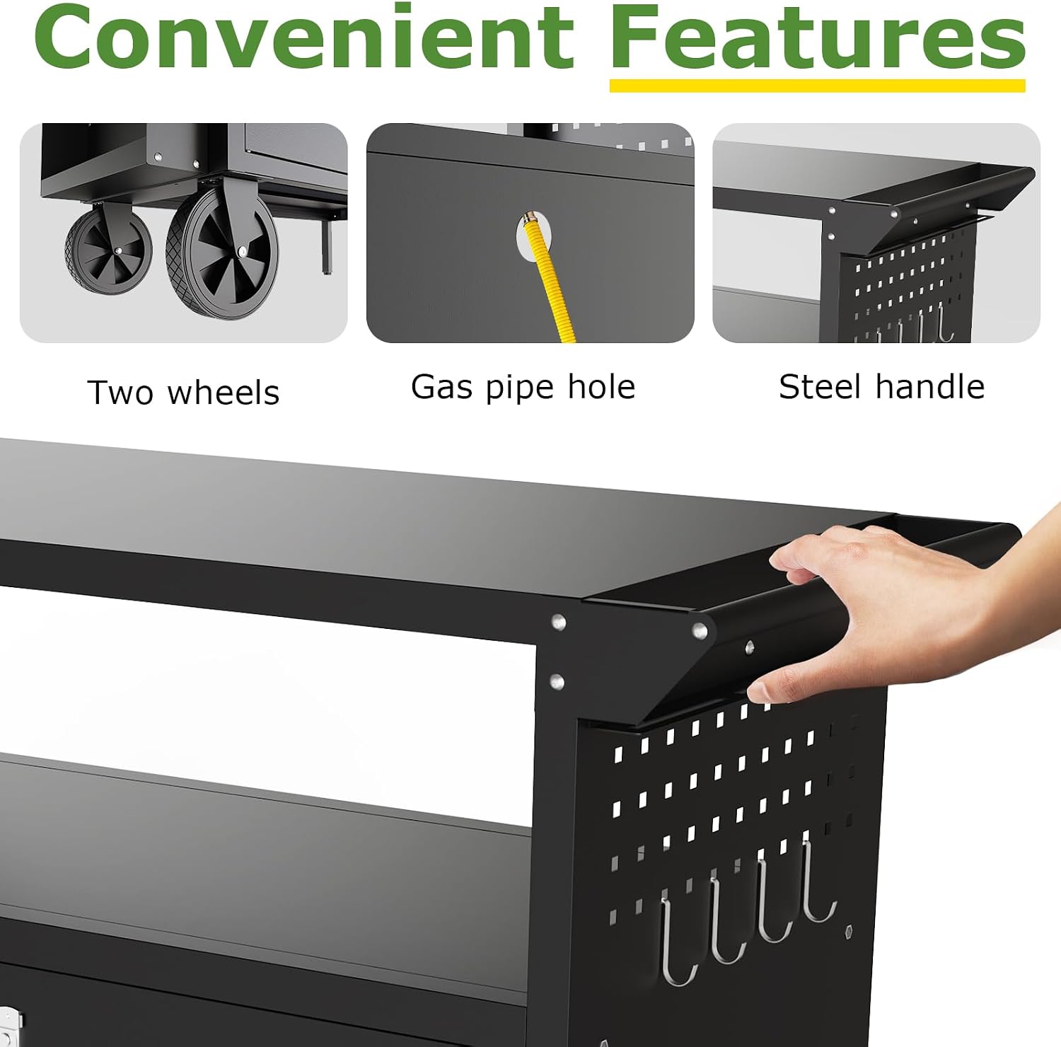 Carrello da esterno per barbec - Outdoor Camping Bbq recensione e prezzo
