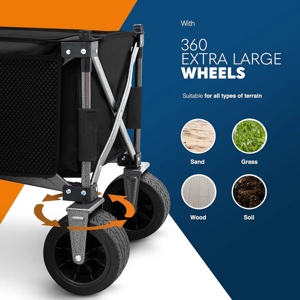 Carrello da Campeggio Pieghevo - Outdoor Camping Trolley recensione e prezzo