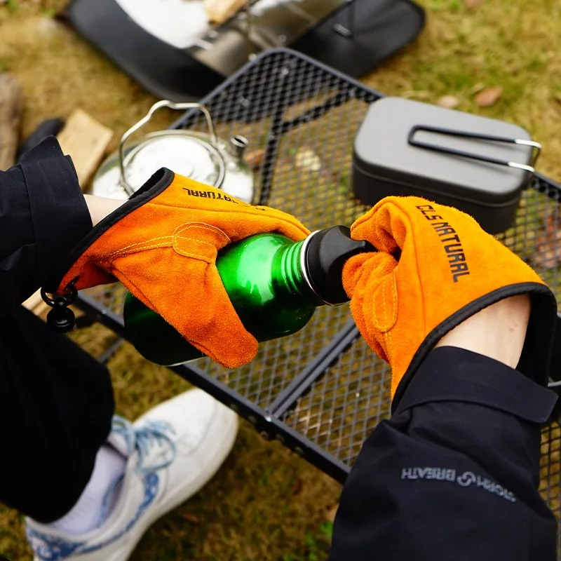 Guanti da BBQ Resistenti al Ca - Outdoor Camping Bbq recensione e prezzo