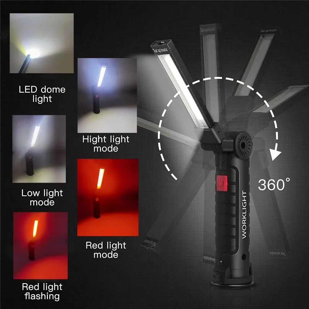 Torcia portatile a LED COB Lam - Outdoor Camping Lampe recensione e prezzo