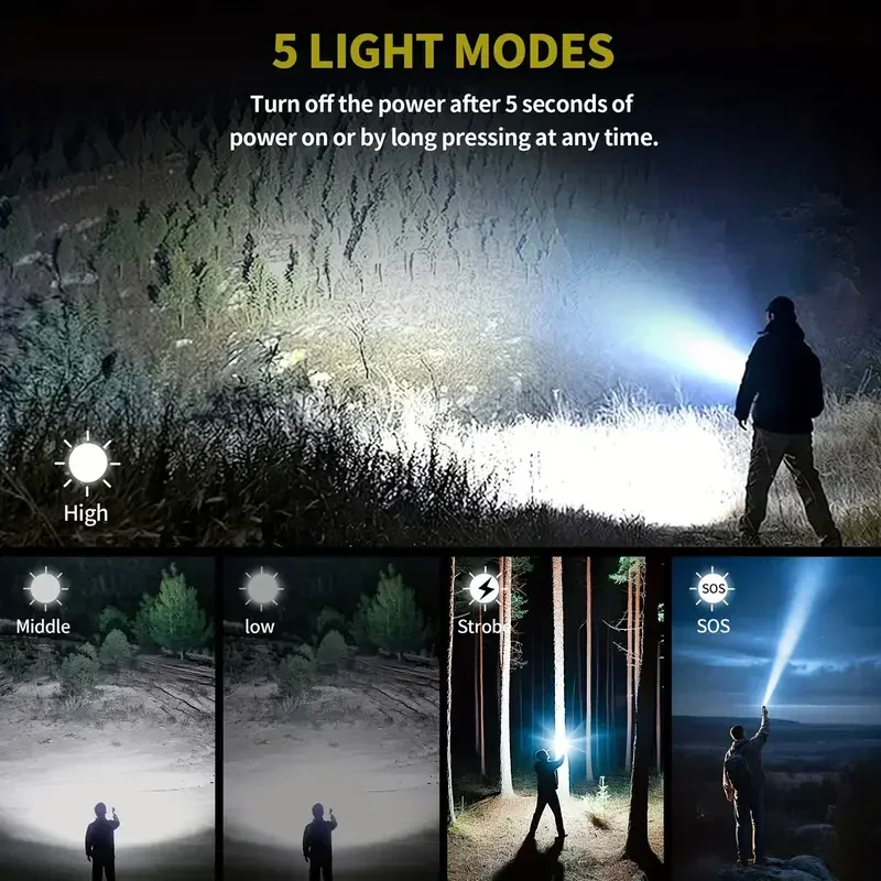 Torcia ultra potente Torcia co - Outdoor Camping Lampe recensione e prezzo
