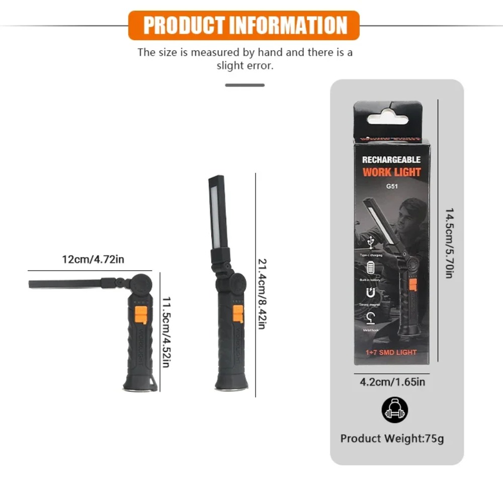Torcia portatile a LED COB Tor - Outdoor Camping Lampe recensione e prezzo