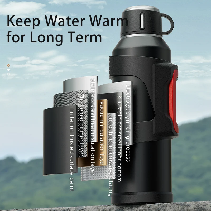 Brocca isolata in acciaio inos - Outdoor Camping Water Jug recensione e prezzo