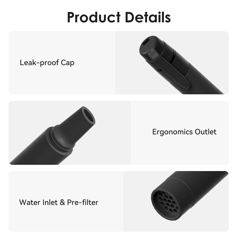 Filtro per Acqua Portatile a C - Outdoor Camping Water Filter recensione e prezzo