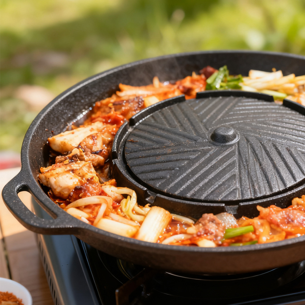KOSUN Padella per barbecue cor - Outdoor Camping Food recensione e prezzo